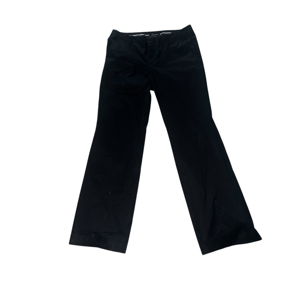 Club Monaco Black Wide Leg  Pants Sz 12 Designer Minimalist Tailored Trousers